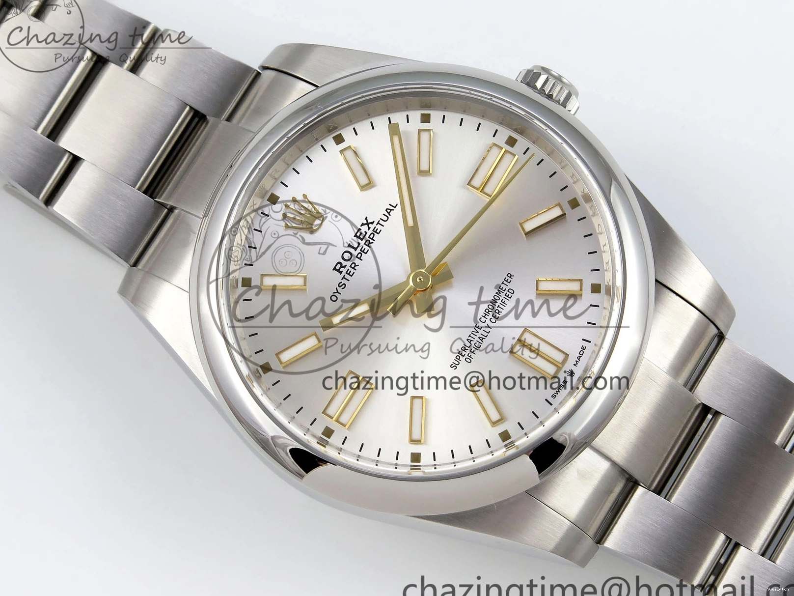 Perpetual Oyster Best 124300 1:1 Steel Sliver VR3230 SS Clean on Edition 904L Bracelet 41mm Dial 0514